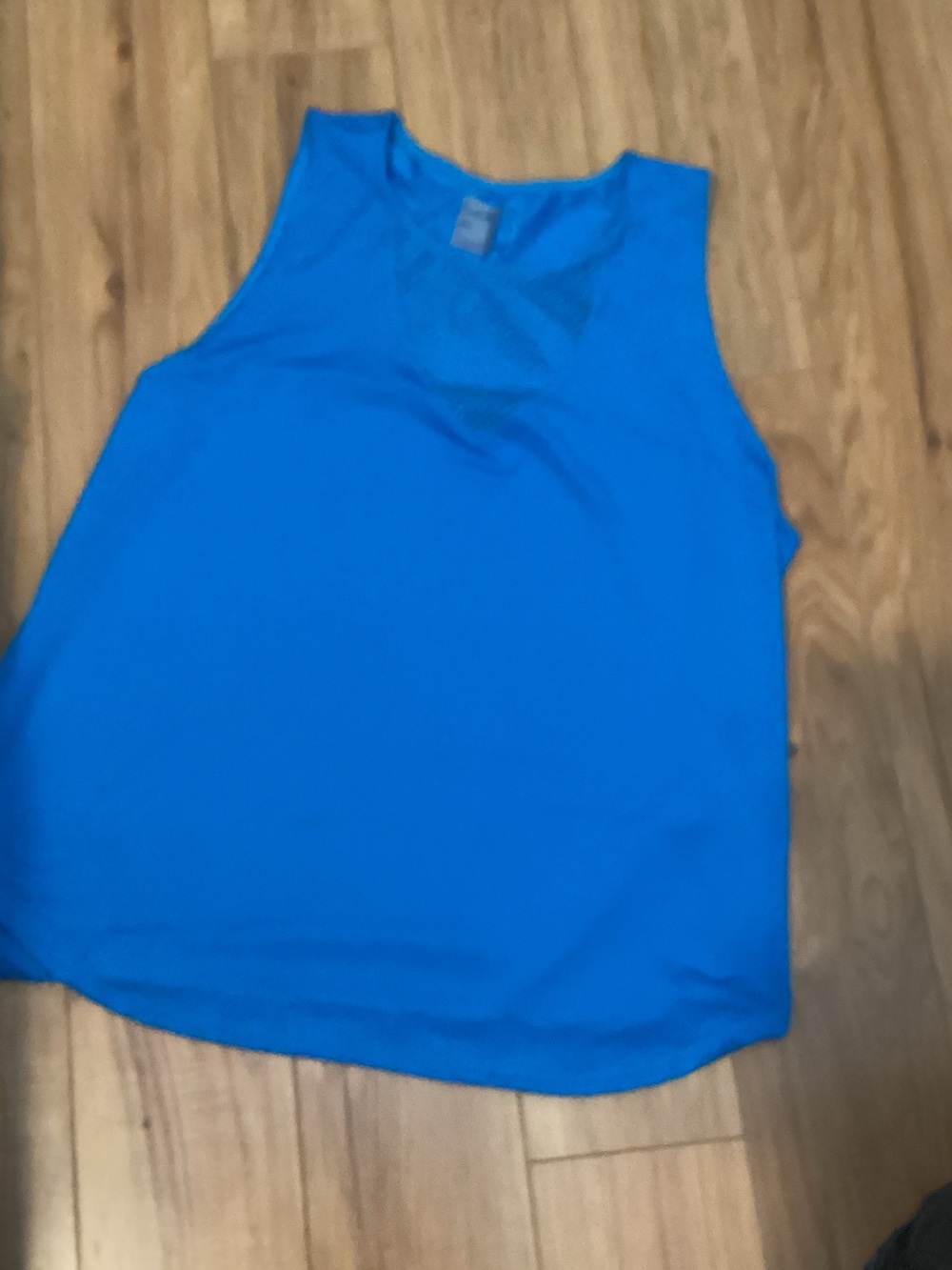 Lucky in Love Bright Blue Sleeveless Tank Top